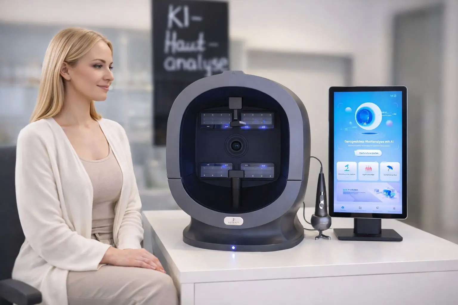 KI-unterstützte Hautanalyse
